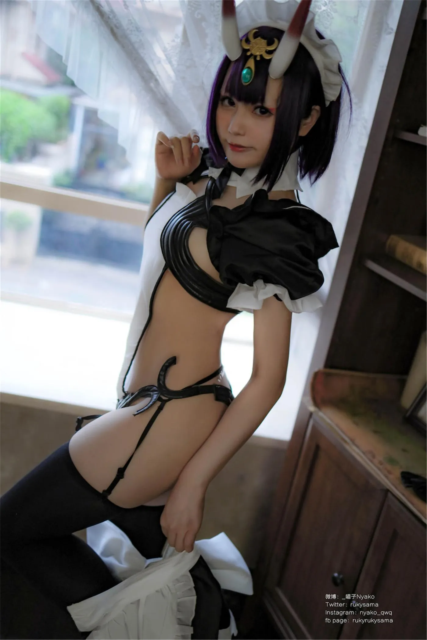 Nyako喵子 – NO.30 酒吞童子女仆 [42P]插图8
